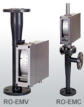 RO-EMC/RO-EMV TYPE screw type Industrial general metallic all flow meter
